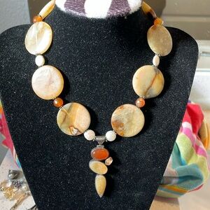 Vintage Starborn Creations Sterling necklace